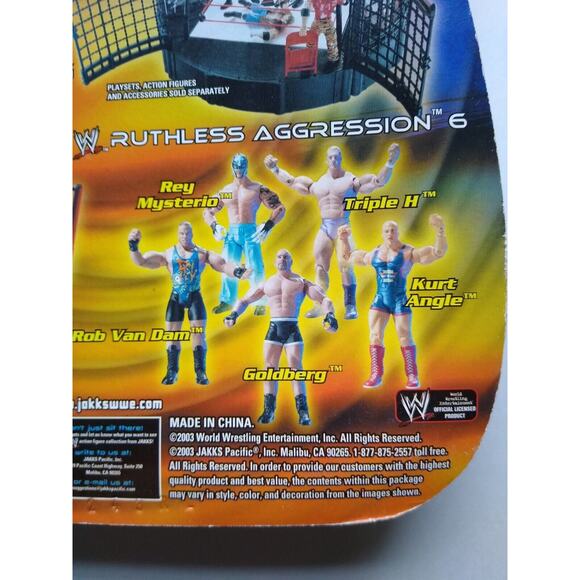 Brock Lesnar Action Figure Toy Flexems Jakks Pacific World Wrestling WWE SEALED - Picture 6 of 7